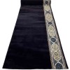 سجاد صلاة مناسك تركي F301A كحلي مقاس 125*1000 سم