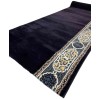 سجاد صلاة مناسك تركي F301A كحلي مقاس 125*1000 سم