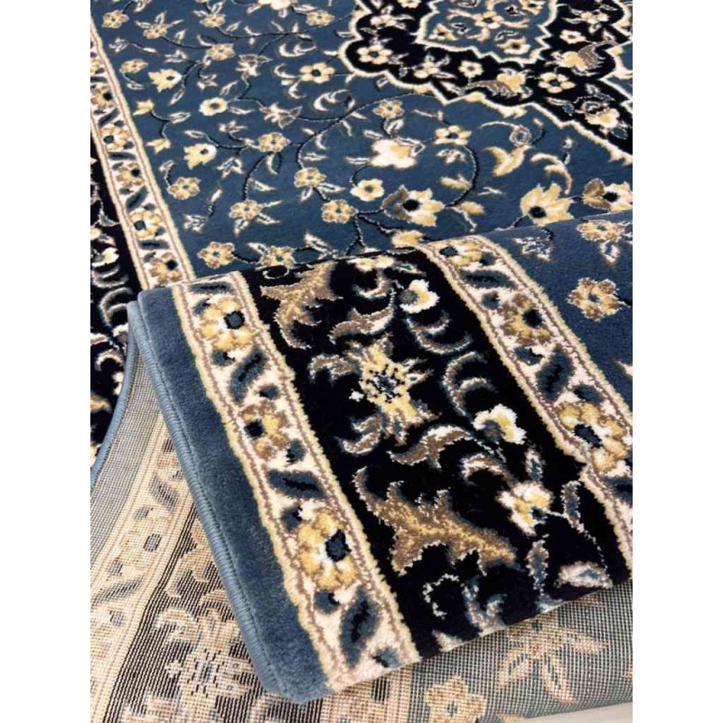 Turkish Mihrab Prayer Rug 4869C Sky Blue Size 125*1000 cm