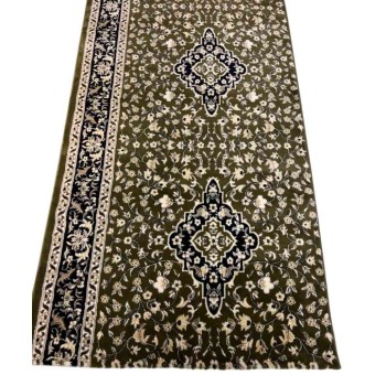 سجاد صلاة محراب تركي 4869C اخضر مقاس 125*500 سم