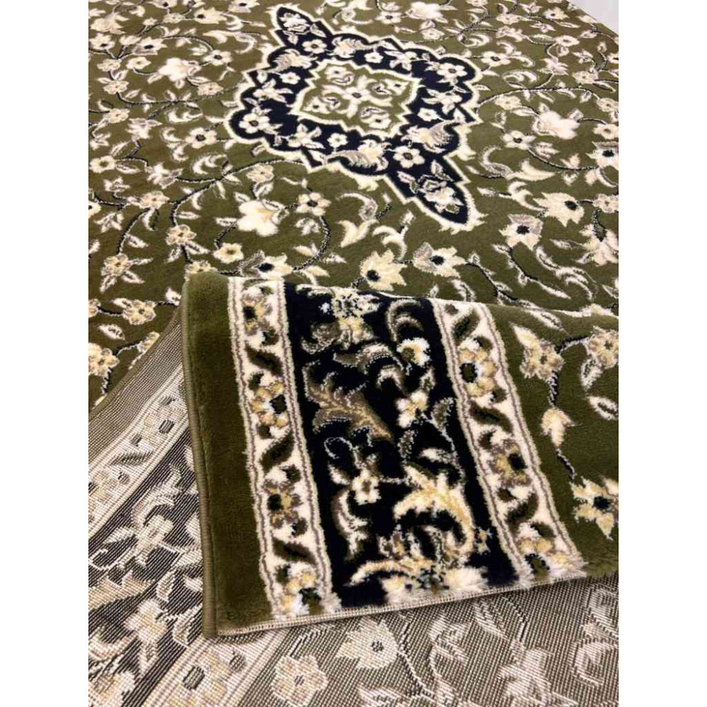 سجاد صلاة محراب تركي 4869C اخضر مقاس 125*1000 سم