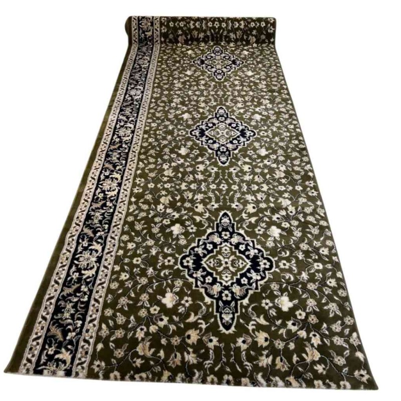 Turkish Mihrab Prayer Rug 4869C Sky green Size 125*500 cm