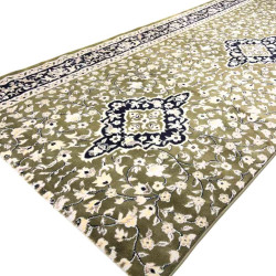 سجاد صلاة محراب تركي 4869C اخضر مقاس 125*500 سم