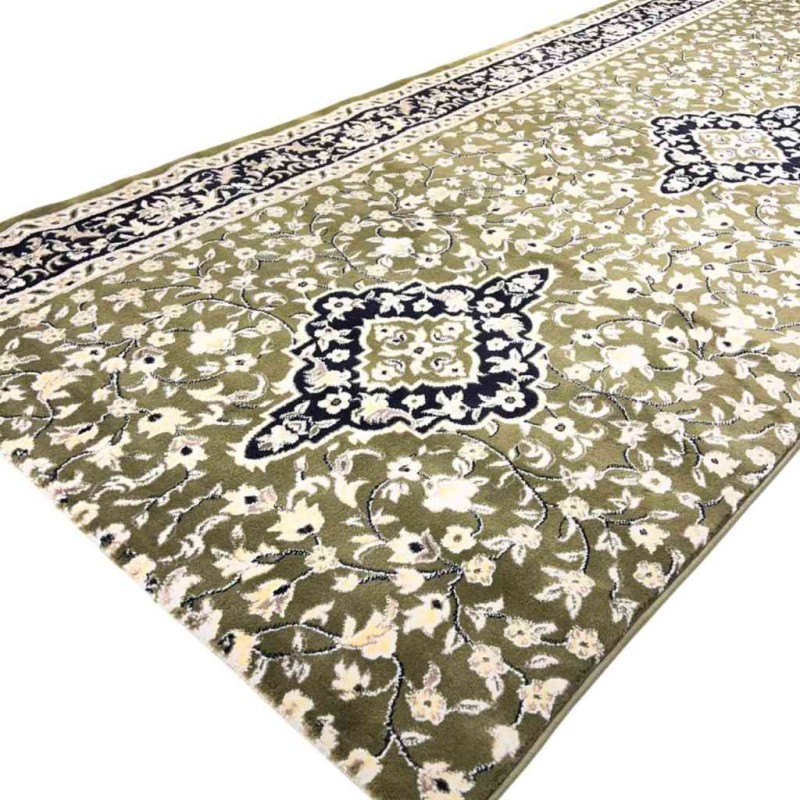 Turkish Mihrab Prayer Rug 4869C Sky green Size 125*500 cm