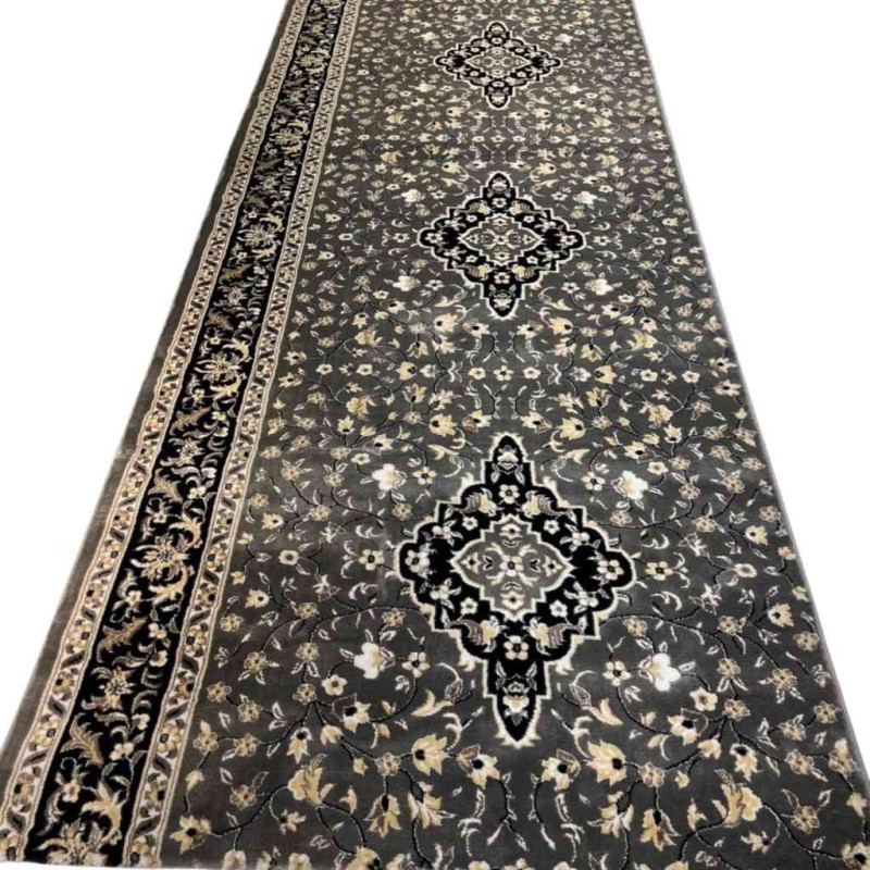 Andalusian Turkish prayer rug blue Size 125*1000 cm