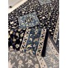 Turkish Mihrab Prayer Rug 4869C Sky navy Size 125*500 cm
