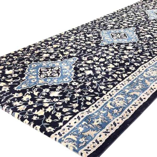 Turkish Mihrab Prayer Rug 4869C Sky navy Size 125*500 cm