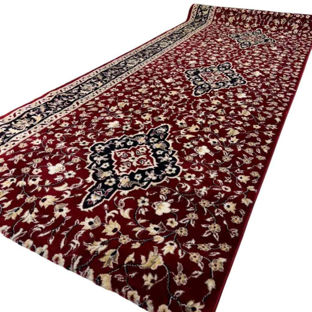 سجاد صلاة الروضة تركي احمر مقاس 125*500 سم