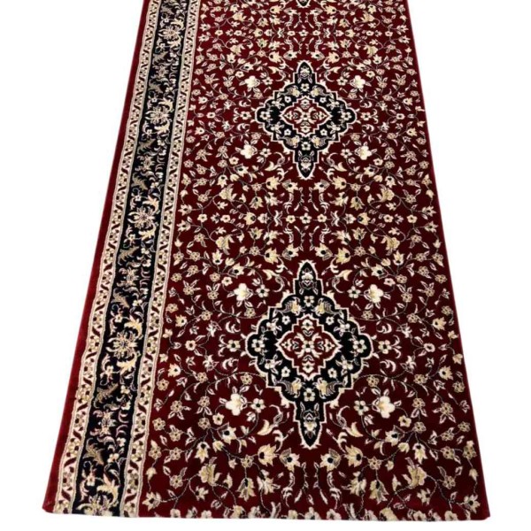 Turkish Mihrab Prayer Rug 4869C Sky red Size 125*1000 cm
