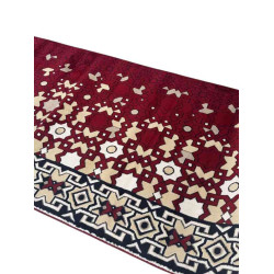 سجاد صلاة المنارة تركي احمر مقاس 125*500 سم