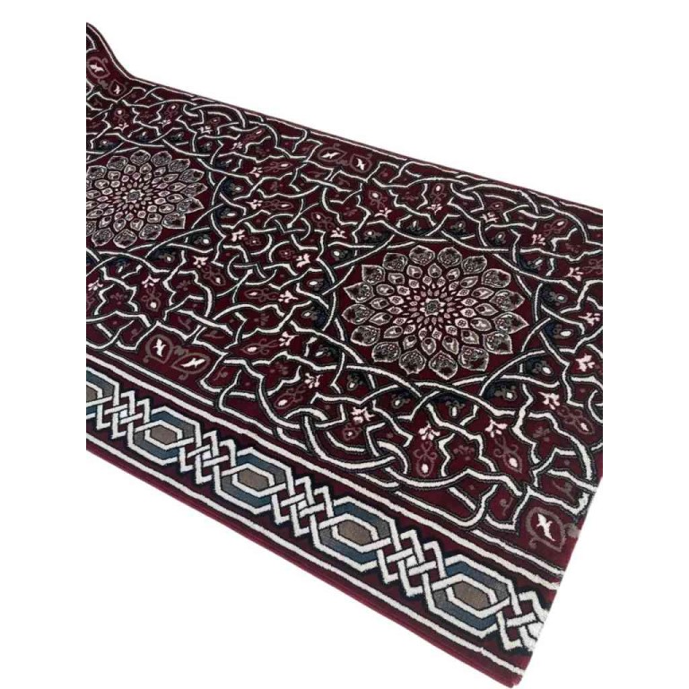 سجاد صلاة اندلس تركي احمر مقاس 125*500 سم سجاد صلاة اندلس تركي احمر مقاس 125*500 سم