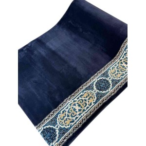 Turkish Ritual Prayer Rug F301A Sky navy Size 125*500 cm