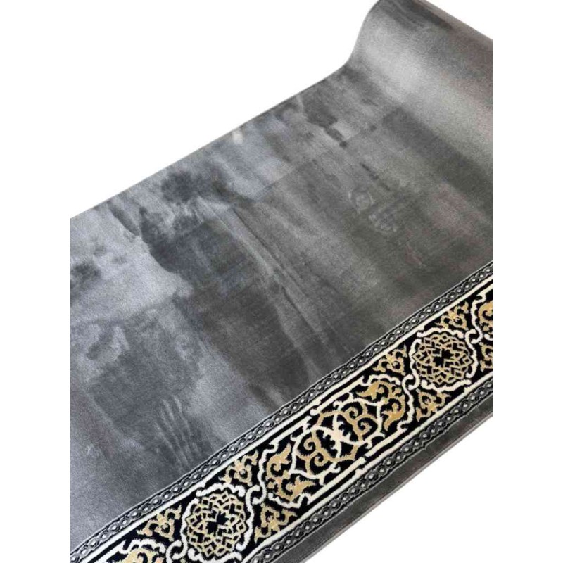 Turkish Ritual Prayer Rug F301A Sky gray Size 125*500 cm