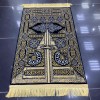 Luxurious prayer rug inspired by the Great Mosque of Mecca at the door of the Kaaba