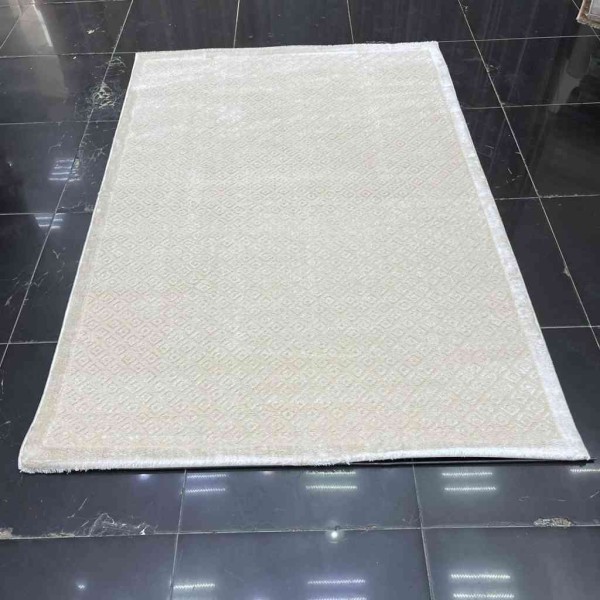 Turkish carpet silk 1991 cream size 200*300