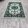 Turkish carpet silk curtain 3164 green size 80*150
