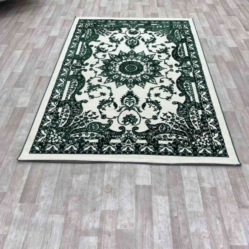 سجاد تركي ستار حرير 3164 اخضر مقاس 120*170