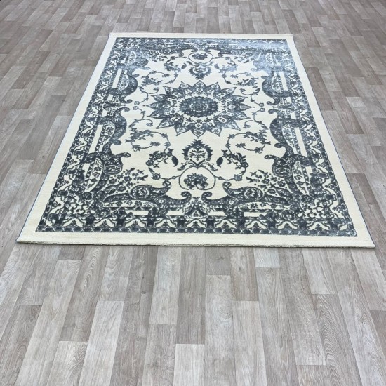 Turkish silk carpet 3164 gray size 200*300