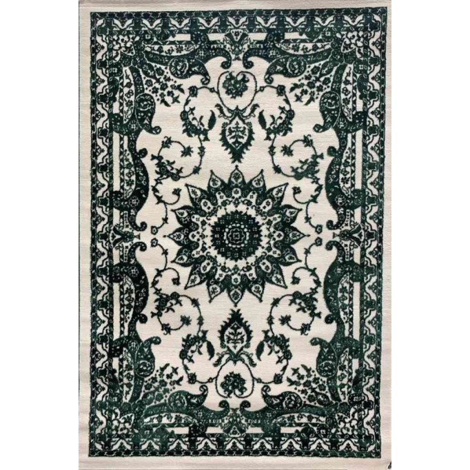سجاد تركي ستار حرير 3164 اخضر مقاس 200*300