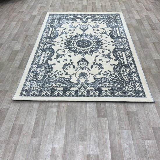 Turkish silk carpet 3164 gray size 200*300