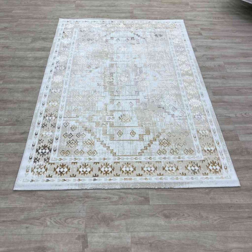 سجاد تركي ميا 11224B بيج يني مقاس 80*150