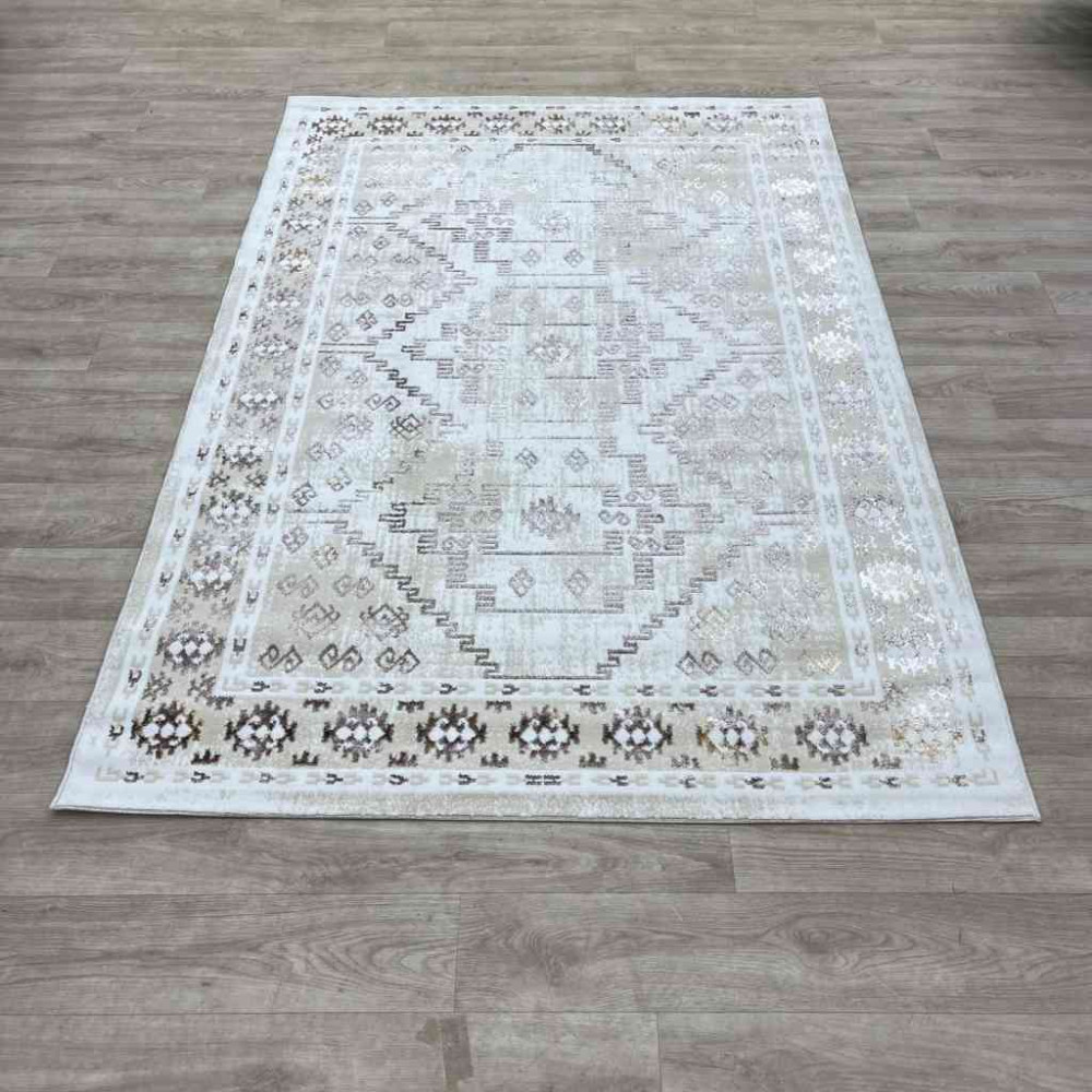 سجاد تركي ميا 11224B بيج ذهبي مقاس 80*150