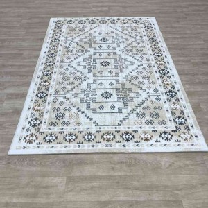 سجاد تركي ميا 11224B بيج رصاصي مقاس 200*300