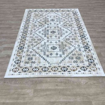 سجاد تركي ميا 11224B بيج رصاصي مقاس 200*300