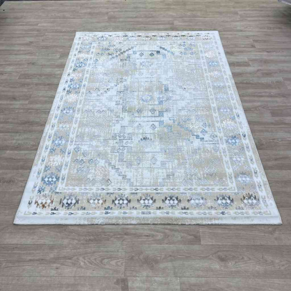 سجاد تركي ميا 11224B بيج رصاصي مقاس 50*80