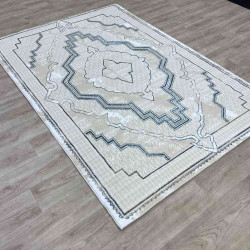 سجاد تركي ميا 11236B بيج سماوي مقاس 50*80