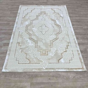 سجاد تركي ميا 11236B بيج ذهبي مقاس 200*300