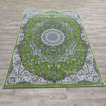 سجاد تركي احلامي كلاسيك سميك ناعم ODT97A اخضر مقاس 100*300