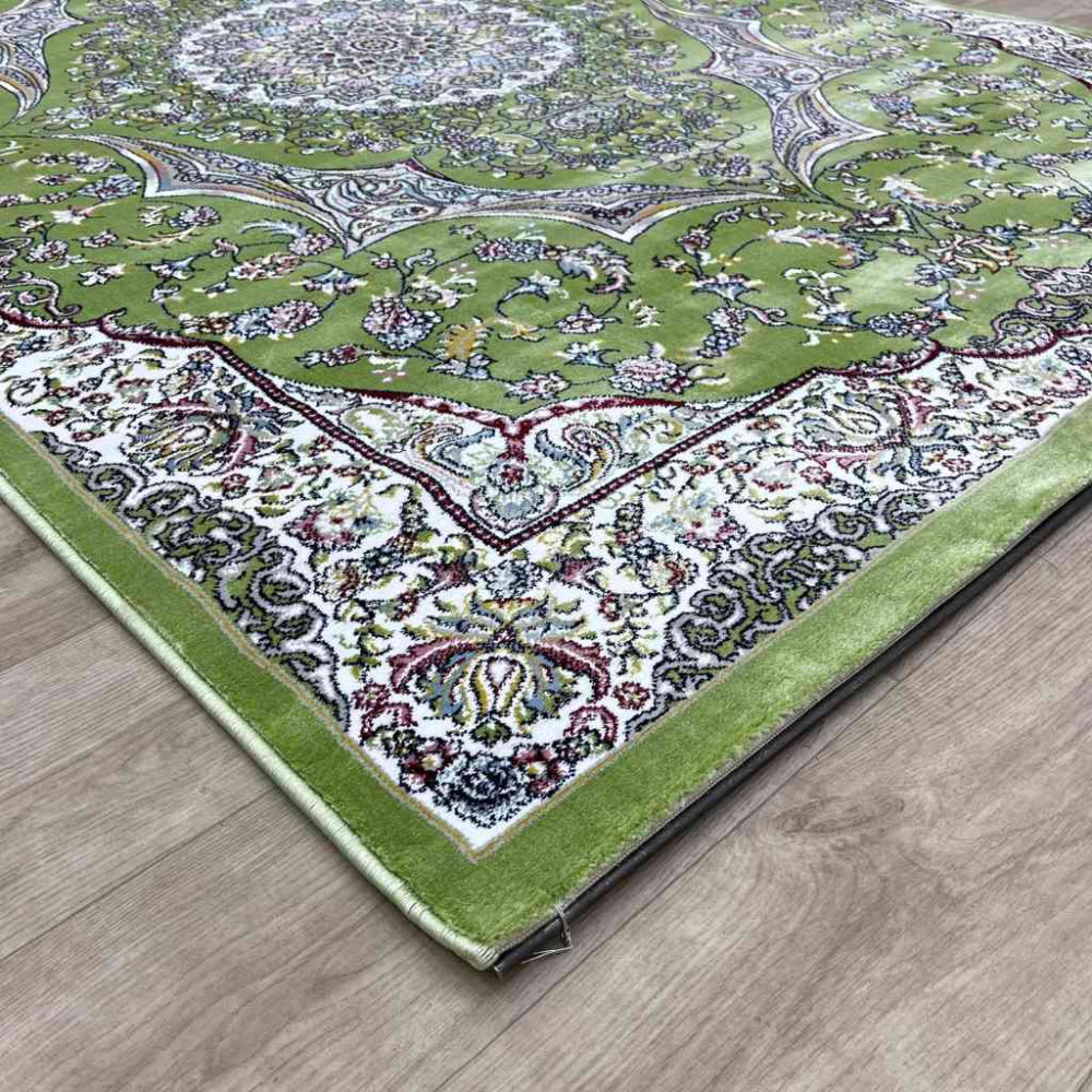سجاد تركي احلامي كلاسيك سميك ناعم ODT97A اخضر مقاس 200*300