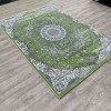 سجاد تركي احلامي كلاسيك سميك ناعم ODT97A اخضر مقاس 80*150