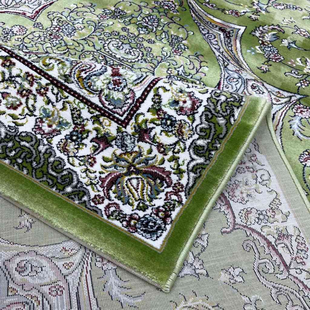 سجاد تركي احلامي كلاسيك سميك ناعم ODT97A اخضر مقاس 200*300