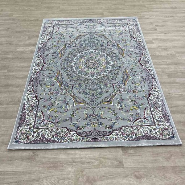 سجاد تركي احلامي كلاسيك سميك ناعم ODT97A رصاصي مقاس 400*600