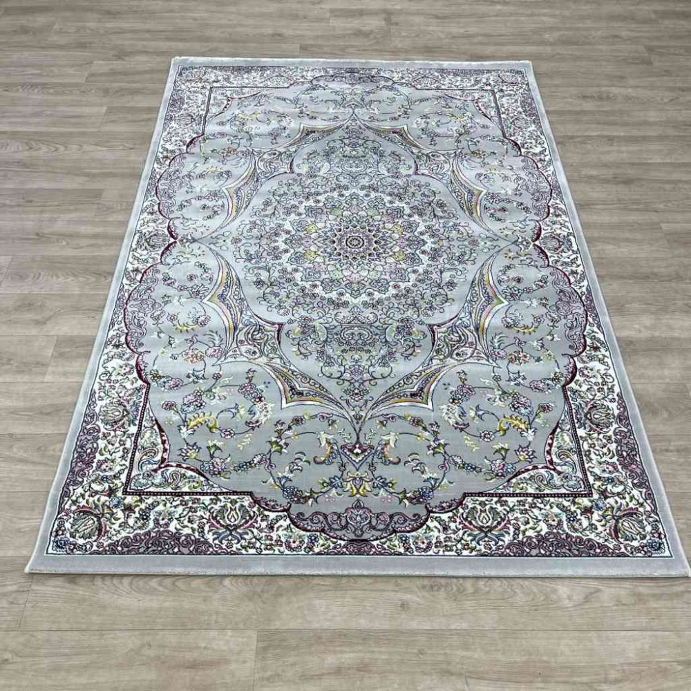 سجاد تركي احلامي كلاسيك سميك ناعم ODT97A رصاصي مقاس 200*300