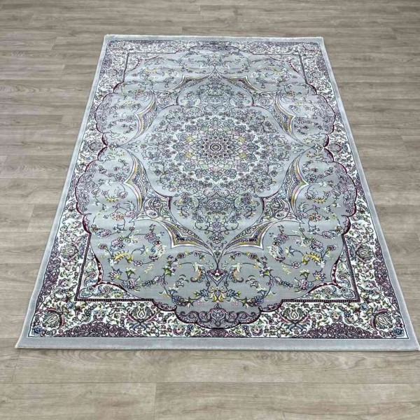 سجاد تركي احلامي كلاسيك سميك ناعم ODT97A رصاصي مقاس 400*600