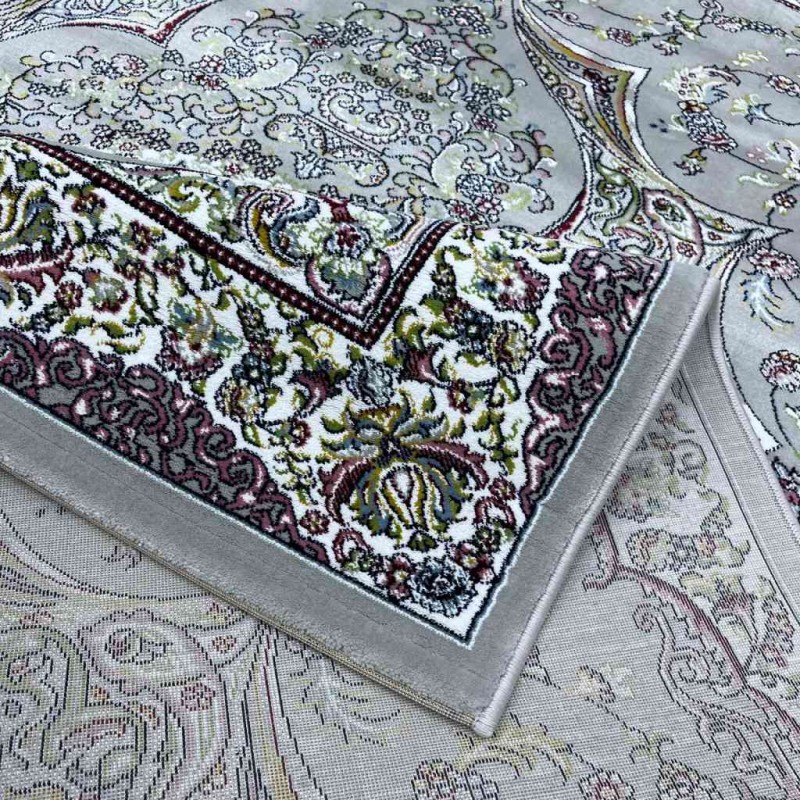 سجاد تركي احلامي كلاسيك سميك ناعم ODT97A رصاصي مقاس 400*500
