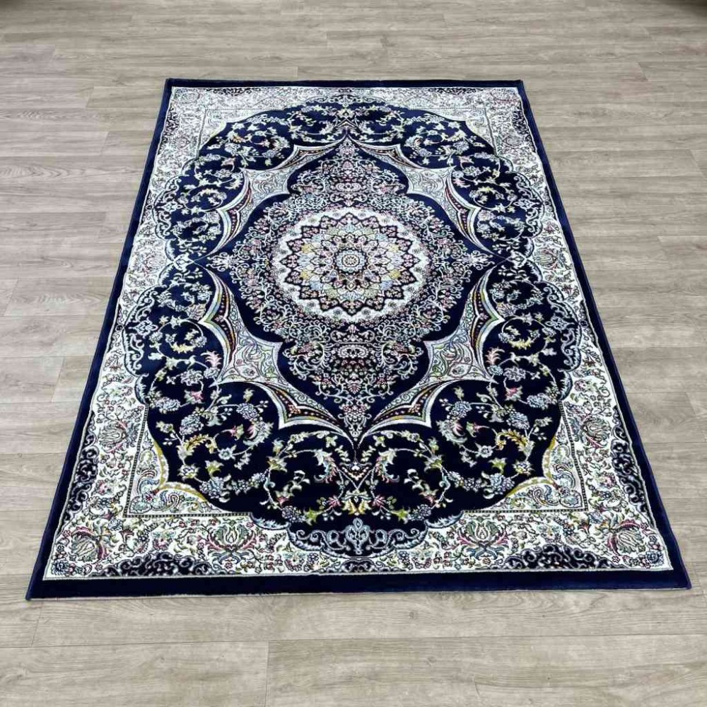 سجاد تركي احلامي كلاسيك سميك ناعم ODT97A كحلي مقاس 200*300