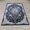 Turkish Dream Carpet Classic Thick Soft ODT97A Navy Blue Size 100*300