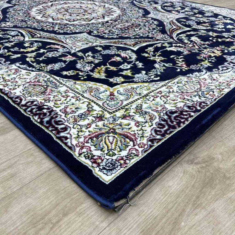 سجاد تركي احلامي كلاسيك سميك ناعم ODT97A كحلي مقاس 400*500