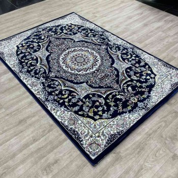 سجاد تركي احلامي كلاسيك سميك ناعم ODT97A كحلي مقاس 80*150