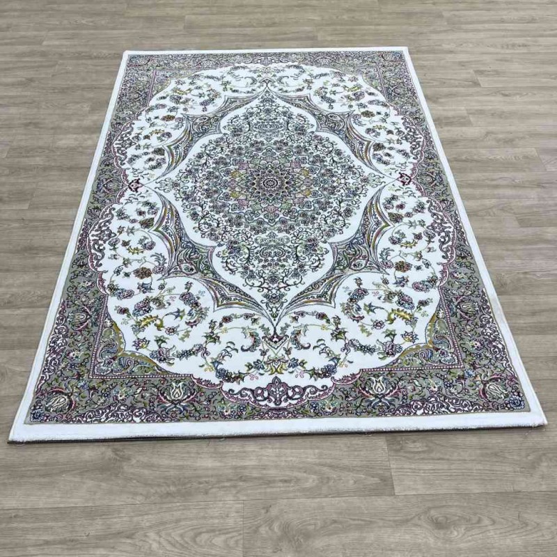 Turkish Dream Carpet Classic Thick Soft ODT97A White Size 100*300