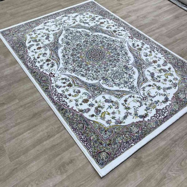 Turkish Dream Carpet Classic Thick Soft ODT97A White Size 50*80