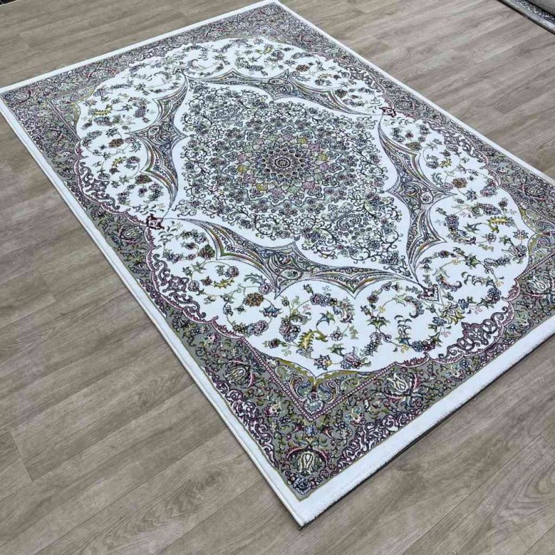 Turkish Dream Carpet Classic Thick Soft ODT97A White Size 100*300
