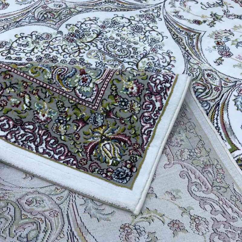 Turkish Dream Carpet Classic Thick Soft ODT97A White Size 100*300