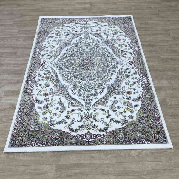 Turkish Dream Carpet Classic Thick Soft ODT97A White Size 50*80