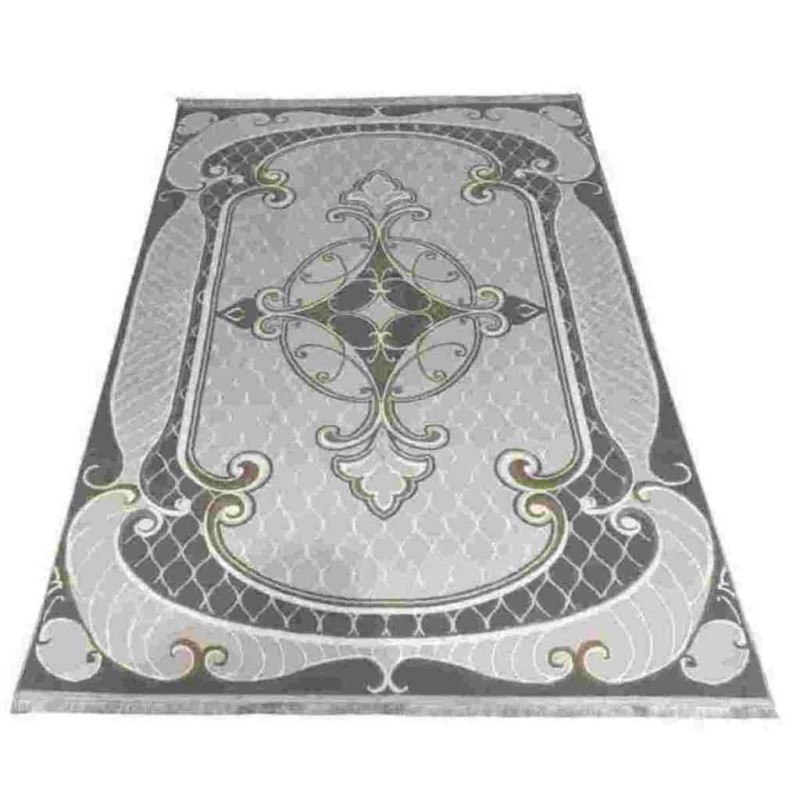 Turkish rug Bionkla BN102A cream gray size 100*200