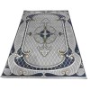 Turkish rug Bionkla BN102A gray blue size 80*150